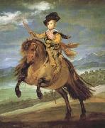 Diego Velazquez Portrait equestre du prince Baltasar Carlos (df02) oil painting